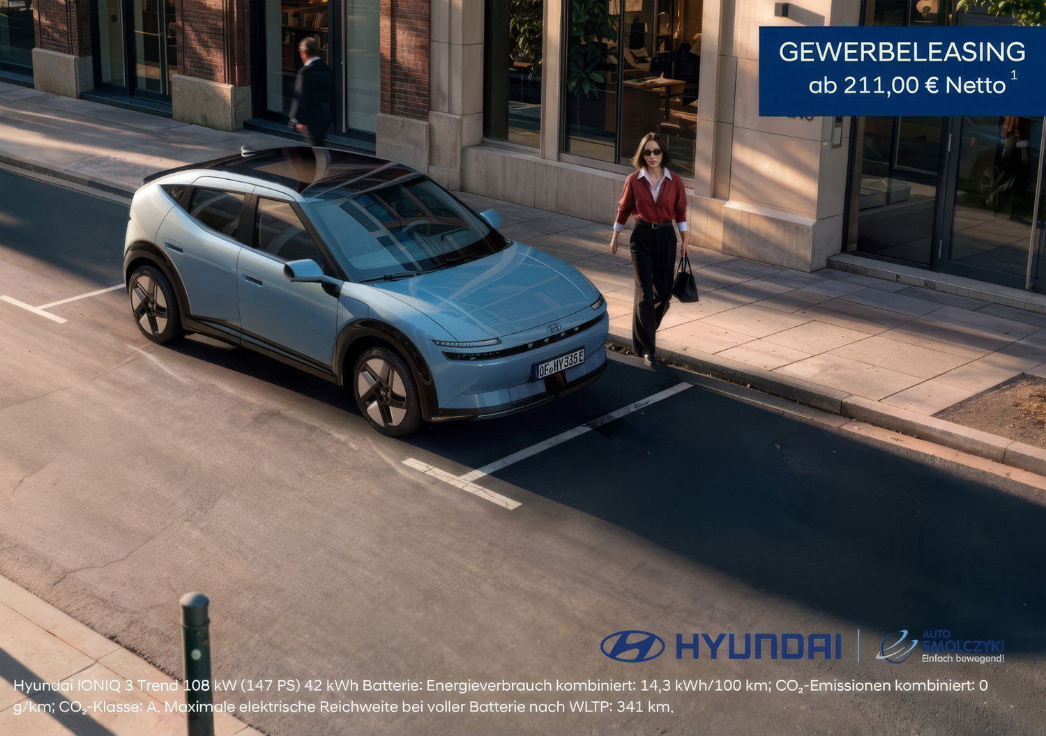Angebot Hyundai IONIQ 3 Gewerbekunden