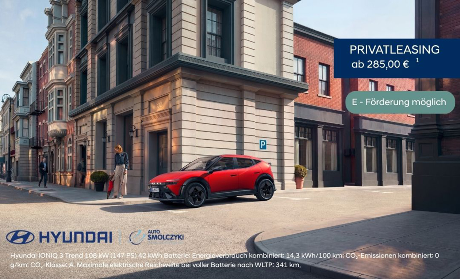 Angebot Hyundai IONIQ 3 Privatkunden