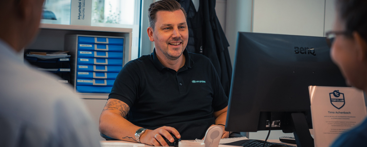 Termin für eine Hyundai Probefahrt anfragen